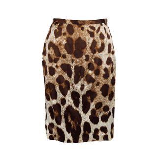 Dolce & Gabbana Dolce & Gabbana Luipaardprint Rok - 10s