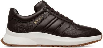 Bally Outline sneakers - men - Rubber/Calf Leather/Calf Leather - 44.5 - Brown
