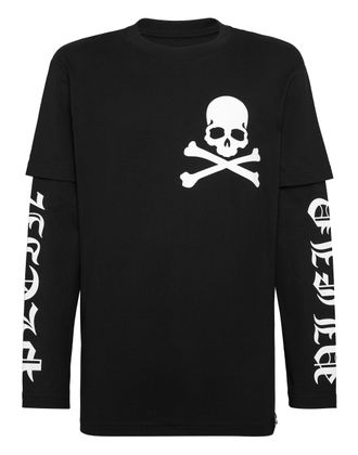 Philipp Plein T-Shirt Ronde Hals Gothic Plein