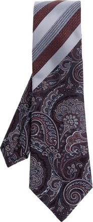 Etro Paisley Zijde Jacquard Das - Heren - Stropdassen - Veelkleurig - ONE Size - Accessoires