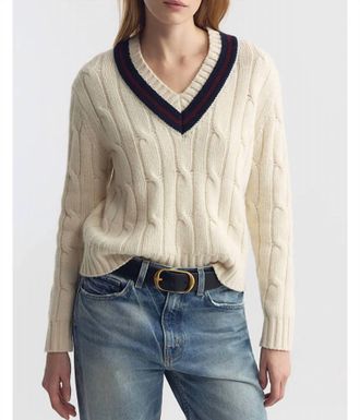 Nili Lotan Fabiana Sweater In Ivory