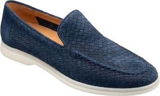 Mezlan San Lucar Woven Loafer in Navy at Nordstrom, Size 11.5