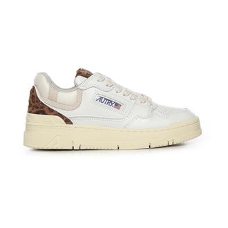 Autry CLC Low - Dames - Sneakers - Wit - 40 EU - Katoen - Schoenen