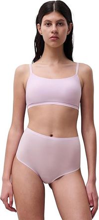 Chantelle Soft Stretch Brief Womens Underwear Mauve, Cotton