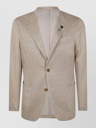 Lardini knitted suit jacket