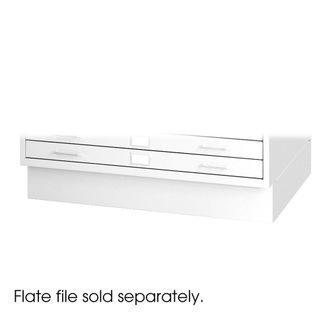 Safco Closed Base for 4998 White