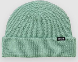 Anon Cuff Beanie gr&uuml;n