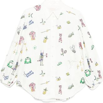 Alemais Camicia a maniche lunghe - Toni neutri