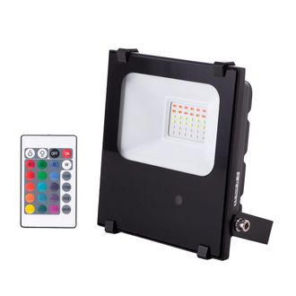 GreenIce Foco Proyector Led 20w Ip65 Mando A Distancia Rgb 40.000h [1916-ns-hvfl20w-f-rgb]