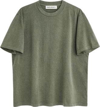 Our Legacy Hombre, Camisetas, Verde, Talla: S