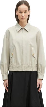 Undercover Blouson Jas - Dames - Zomerjassen - Grijs - S - Katoen - Jassen