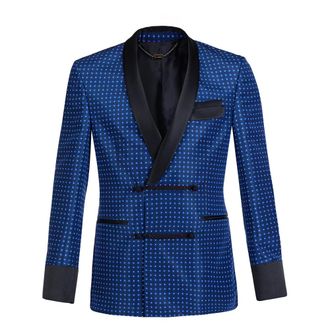 Billionaire Boys Club Jassen, Heren, Blauw, L, Satijn, Miguel Blazer