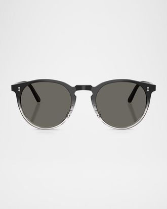 Oliver Peoples Men & apos;s OV5183S Round Acetate Sunglasses