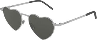 Saint Laurent SL 301 LOULOU 001 Mens Sunglasses Silver Size 52 - Free RX Lenses - Free RX Lenses