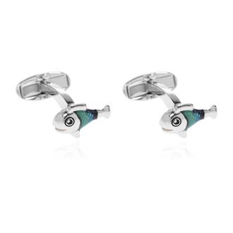 Paul Smith Cufflinks & Tie Clips, male, Gray, Size: ONE SIZE M1Acuff Ublue-47