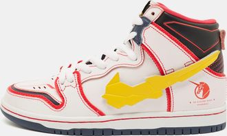Nike Multicolor Leather Sb Dunk High Rx-0 Unicorn Gundam Sneakers