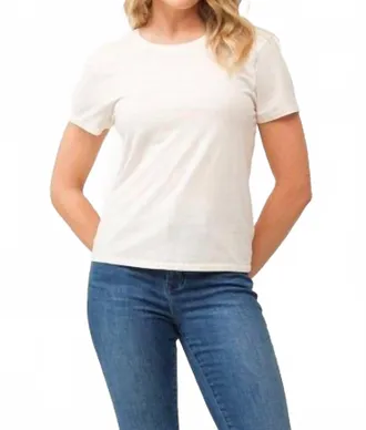 Dear John Denim Unity Crewneck Tee In Antique White