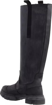 Ganni Stiefel & Boots - Recycled Rubber - Gr. 41 (EU) - in Schwarz - für Damen