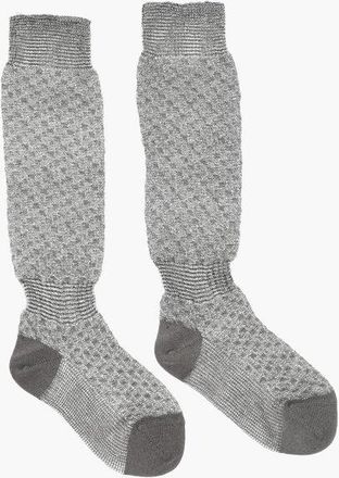 Dsquared2 Metallic Fabric Perforated Socks size Unica