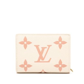 Louis Vuitton Ivory Pink Leather Wallet (Bi-Fold) (Pre-Owned)