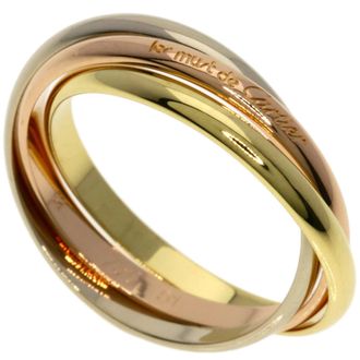 Cartier Yellow Gold (18K) Pink Gold (18K) White Gold (18K) Band Ring (Pre-Owned)