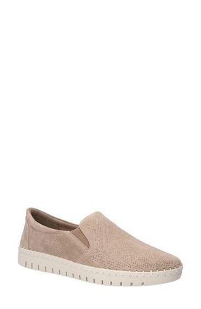 Bella Vita Avianna Slip-On Sneaker in Almond Suede at Nordstrom, Size 6.5