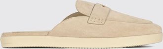 Tory Burch Mules in pelle scamosciata con logo Double T e tacco basso