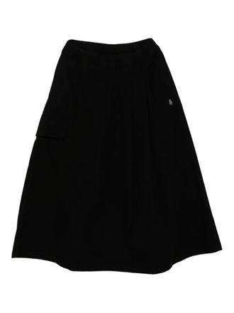 Fingercroxx Midi-rok met zijzak - Zwart