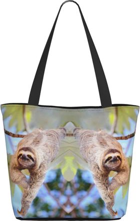 AOOEDM Sloths Ladies Shopping Bag 13x11x7in.The Perfect ValentineS Day Gift.It Is The Best ValentineS Day Gift For Mom, Daughter, Wife,Etc