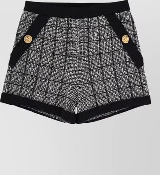 Balmain tweed tailored shorts