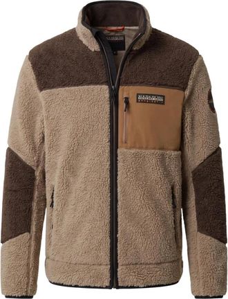 Napapijri Yupik FZ 5 - Sweatshirts & Hoodies - Hombre - Beige - 2XL