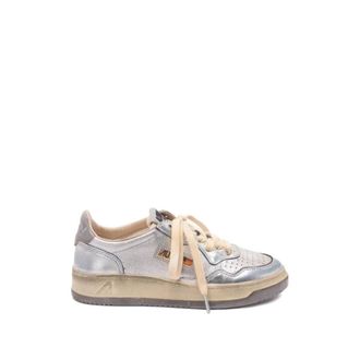 Autry Medalist Low Sneakers - Dames - Sneakers - Grijs - 38 EU - Leer - Schoenen