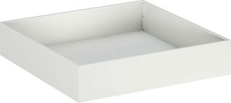 vidaXL Macetero De Jard&iacute;n Blanco 100 X 100 X 20 Cm Vidaxl