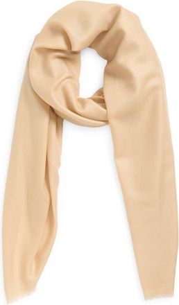 Vince Lightweight Cashmere Scarf in Bru at Nordstrom