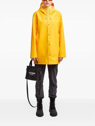 Stutterheim Stockholm Rain Jacket In Yellow