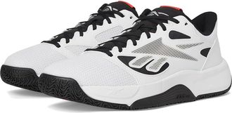 Reebok Engine LT Basketball Shoes Footwear White/Black/Energy Red : Mens 10 - Womens 11.5 Medium, Textile