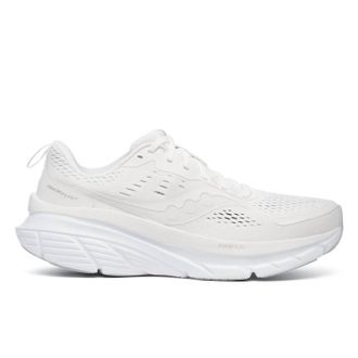 Saucony Mens Guide 18 Running Shoes In Ivory