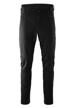 Gonso Fahrradhose GONSO Trail Pants Softshell M, Damen, Gr. 4XL, Normalgr&ouml;ssen, schwarz, 100% Polyester, Hosen Fahrradhose, Herren Softshell-Radhose, atmung