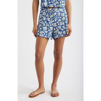 Rip Curl Surf Dreams Rib Shorts in Blue at Nordstrom, Size X-Large