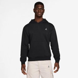 Nike Jordan Mens Brooklyn Fleece Pullover - - Black / White Size 3XL