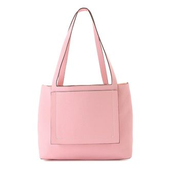 Herm&egrave;s Rose Sakura Taurillon Clemence Leather Handbag Tote Bag (Pre-Owned)