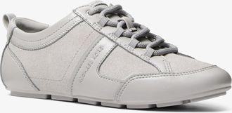 Michael Kors Keely Suede and Leather Trainer