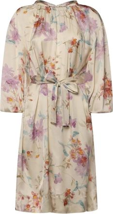 Herno Short Dresses, female, Multicolor, Size: L Dress in Floral Print