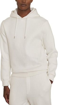 Reiss Arelo Ribbed Hoodie