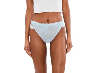 Wacoal Vivid Attraction Hi-Cut Brief Womens Underwear Soft Sky : SM, Elastane/Nylon