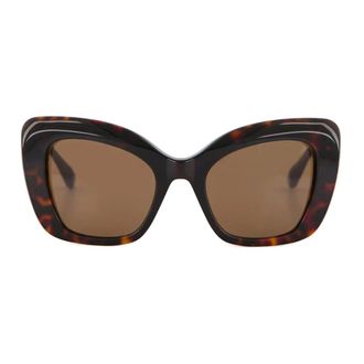 Balenciaga Sunglasses, female, Brown, Size: ONE SIZE Diva Butterfly Sunglasses