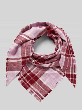 s.Oliver Red Label Tuch mit Fransen in Rot, Gr&ouml;&szlig;e 1