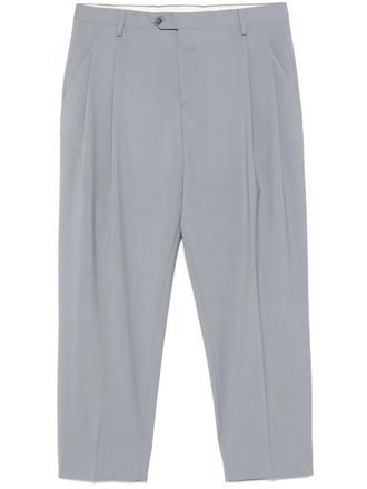 BRIGLIA 1949 virgin-wool trousers - Grey