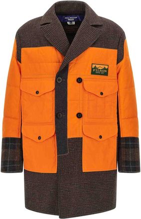 Junya Watanabe Filson X Patchwork Coat