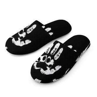 Generic Pet Lovers Hand And Paw Mens House Slippers Slip Indoor Slipper On Shoes Warm Outdoor
